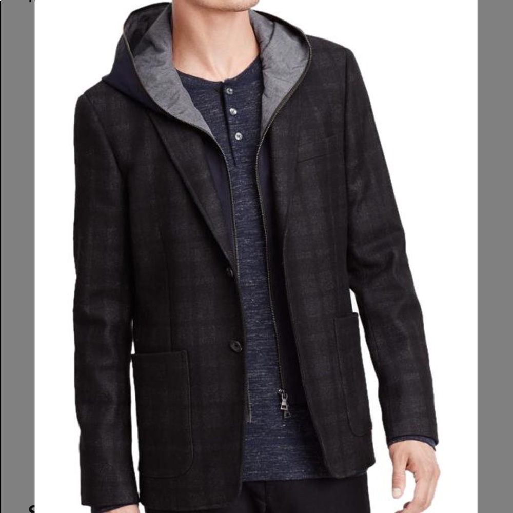 VINCE Hooded Blazer/Jacket - Picture 1 of 7